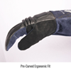 BSX® Grain Pigskin & Split Cowhide Stick Glove - Pre-curved Fit